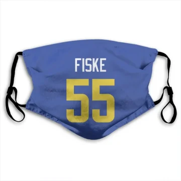 Braden Fiske Los Angeles Rams  Face Mask - Royal