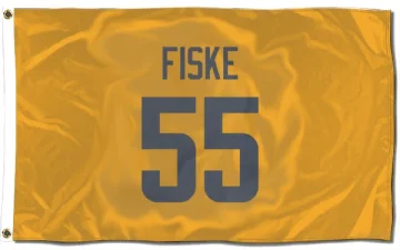 Braden Fiske Los Angeles Rams  Flag (3 X 5) - Gold