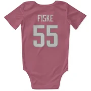 Braden Fiske Los Angeles Rams  Infant & Newborn Bodysuit - Pink