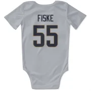 Braden Fiske Los Angeles Rams  Infant & Newborn Bodysuit - White