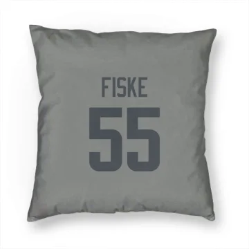 Braden Fiske Los Angeles Rams  Pillow Cover (18 X 18) - Gray