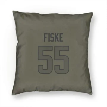 Braden Fiske Los Angeles Rams  Pillow Cover (18 X 18) - Olive