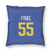 Braden Fiske Los Angeles Rams  Pillow Cover (18 X 18) - Royal