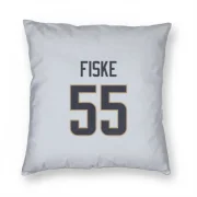 Braden Fiske Los Angeles Rams  Pillow Cover (18 X 18) - White