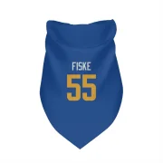 Braden Fiske Los Angeles Rams   Royal  Dog & Cat Pet Bandana - Gold