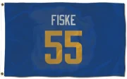 Braden Fiske Los Angeles Rams   Royal  Flag (3 X 5) - Gold