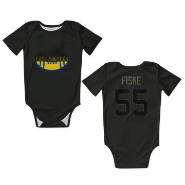 Braden Fiske Los Angeles Rams  Service Infant & Newborn Bodysuit - Black