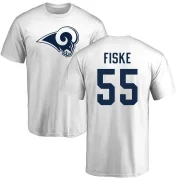 Braden Fiske Men's Los Angeles Rams Logo T-Shirt - White