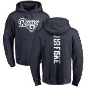 Braden Fiske Youth Los Angeles Rams Pro Line Backer Pullover Hoodie Navy