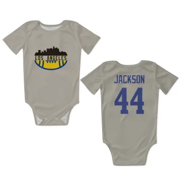 Brennan Jackson Los Angeles Rams   Bone Infant & Newborn Bodysuit