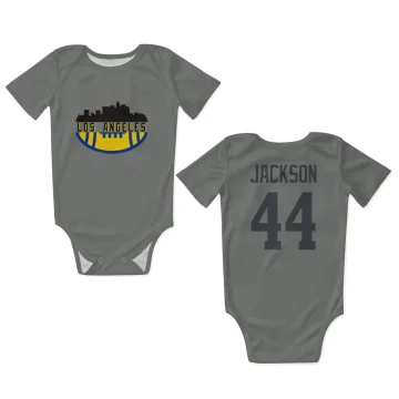 Brennan Jackson Los Angeles Rams  Infant & Newborn Bodysuit - Gray