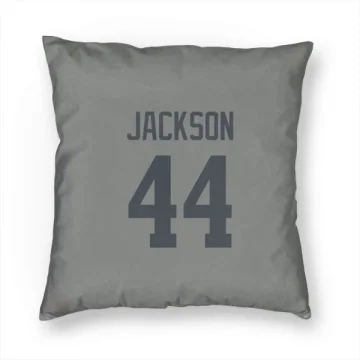 Brennan Jackson Los Angeles Rams  Pillow Cover (18 X 18) - Gray