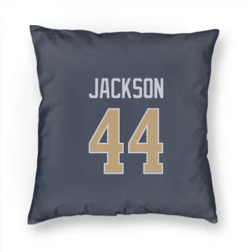 Brennan Jackson Los Angeles Rams  Pillow Cover (18 X 18) - Navy