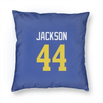 Brennan Jackson Los Angeles Rams  Pillow Cover (18 X 18) - Royal