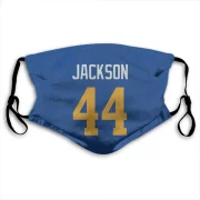 Brennan Jackson Los Angeles Rams   Royal  Face Mask - Gold