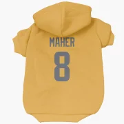 Brett Maher Los Angeles Rams  Dog & Cat Pet Hoodie - Gold