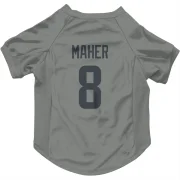 Brett Maher Los Angeles Rams  Dog & Cat Pet Jersey - Gray