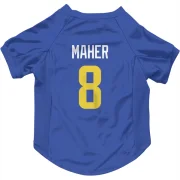 Brett Maher Los Angeles Rams  Dog & Cat Pet Jersey - Royal