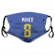 Brett Maher Los Angeles Rams  Face Mask - Royal