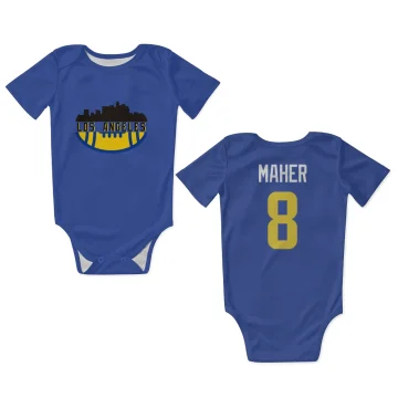 Brett Maher Los Angeles Rams  Infant & Newborn Bodysuit - Royal