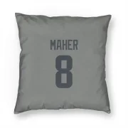 Brett Maher Los Angeles Rams  Pillow Cover (18 X 18) - Gray