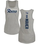 Brett Maher Women's Los Angeles Rams Backer Tank Top - Ash