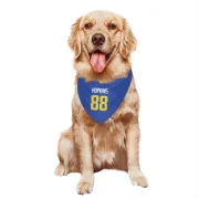 Brycen Hopkins Los Angeles Rams  Dog & Cat Pet Bandana - Royal