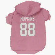 Brycen Hopkins Los Angeles Rams  Dog & Cat Pet Hoodie - Pink