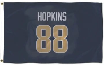 Brycen Hopkins Los Angeles Rams  Flag (3 X 5) - Navy