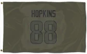 Brycen Hopkins Los Angeles Rams  Flag (3 X 5) - Olive