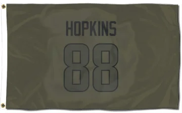 Brycen Hopkins Los Angeles Rams  Flag (3 X 5) - Olive