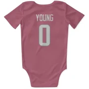 Byron Young Los Angeles Rams  Infant & Newborn Bodysuit - Pink