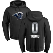 Byron Young Men's Los Angeles Rams Midnight Mascot Pullover Hoodie Black