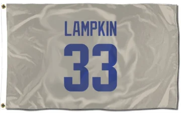 Cam Lampkin Los Angeles Rams   Bone Flag (3 X 5)