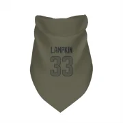 Cam Lampkin Los Angeles Rams  Dog & Cat Pet Bandana - Olive