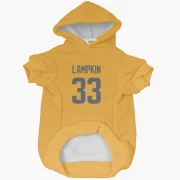 Cam Lampkin Los Angeles Rams  Dog & Cat Pet Hoodie - Gold