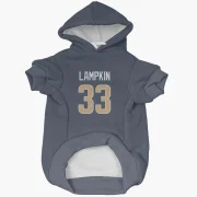 Cam Lampkin Los Angeles Rams  Dog & Cat Pet Hoodie - Navy