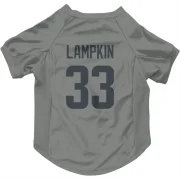 Cam Lampkin Los Angeles Rams  Dog & Cat Pet Jersey - Gray