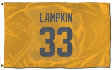 Cam Lampkin Los Angeles Rams  Flag (3 X 5) - Gold