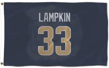 Cam Lampkin Los Angeles Rams  Flag (3 X 5) - Navy