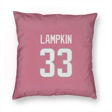 Cam Lampkin Los Angeles Rams  Pillow Cover (18 X 18) - Pink