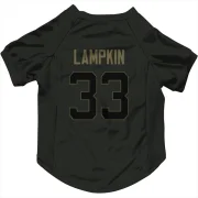 Cam Lampkin Los Angeles Rams  Service Dog & Cat Pet Jersey - Black