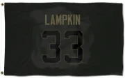 Cam Lampkin Los Angeles Rams  Service Flag (3 X 5) - Black