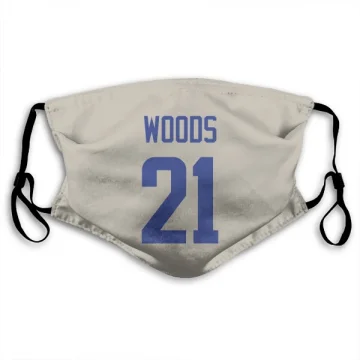 Charles Woods Los Angeles Rams   Bone Face Mask