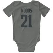 Charles Woods Los Angeles Rams  Infant & Newborn Bodysuit - Gray