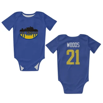 Charles Woods Los Angeles Rams  Infant & Newborn Bodysuit - Royal