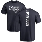 Charles Woods Youth Los Angeles Rams Backer T-Shirt - Navy