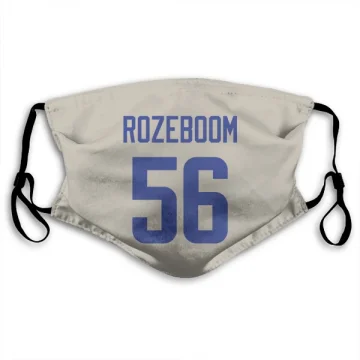 Christian Rozeboom Los Angeles Rams   Bone Face Mask