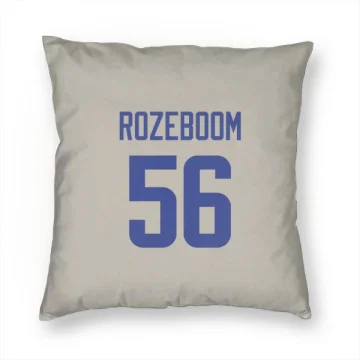 Christian Rozeboom Los Angeles Rams   Bone Pillow Cover (18 X 18)