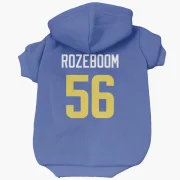 Christian Rozeboom Los Angeles Rams  Dog & Cat Pet Hoodie - Royal